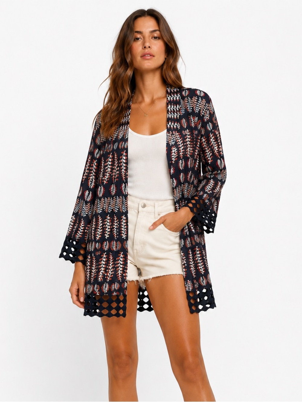 Tory Burch Open Lightweight Tunic
